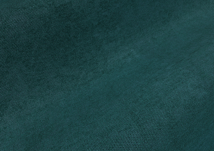 Flori Faux Suede (Blackout), Deep Teal - Roller Blind - Image 4